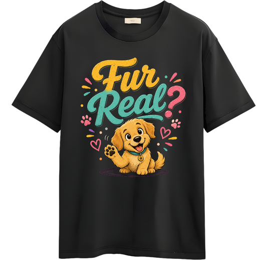 "Fur Real?" Graphic T-Shirt (Women)