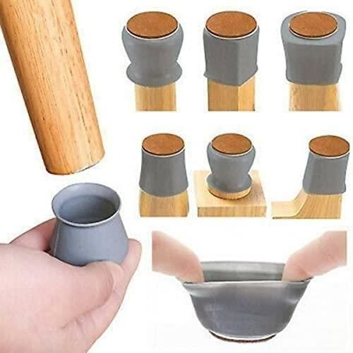 Rubber Chair Leg Caps (Pack of 4)
