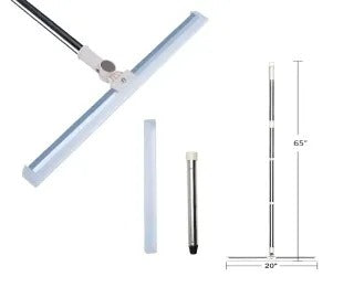 Floor Squeegee with Stainless Steel Handle