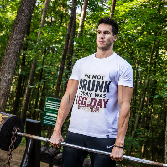 Leg day Motivational Tshirt (Men)