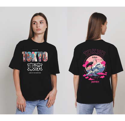 Tokyo Mount Fuji Graphic T-Shirt (Women)