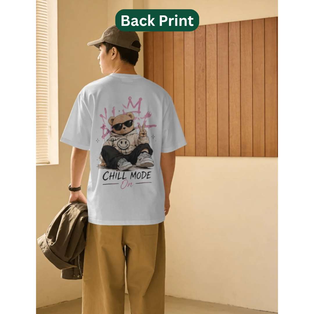 Chill Mode Bear T-Shirt (Men)