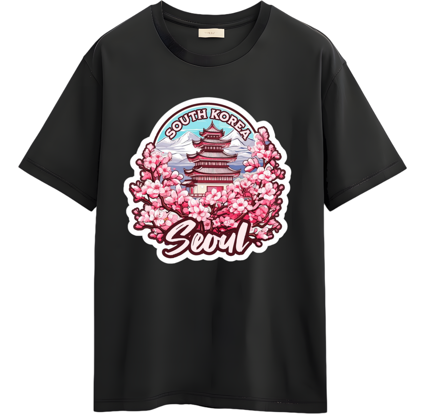 Seoul Cherry Blossom T-Shirt (Men)