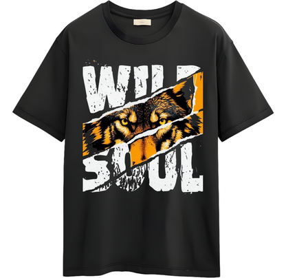 Neon-Slash Predator Graphic T-Shirt (Men)