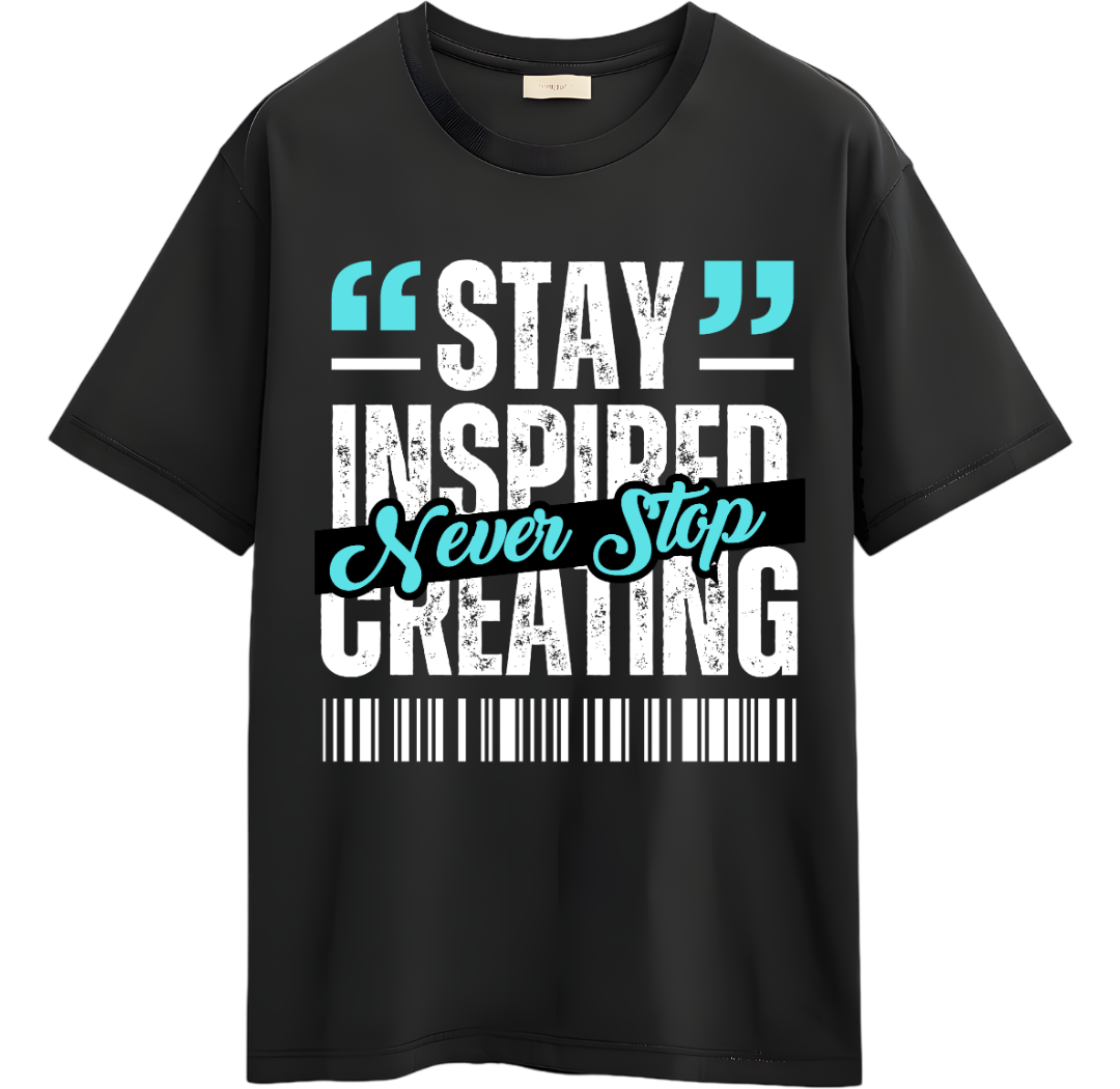Stay Inspired Streetwear T-Shirt (Men)