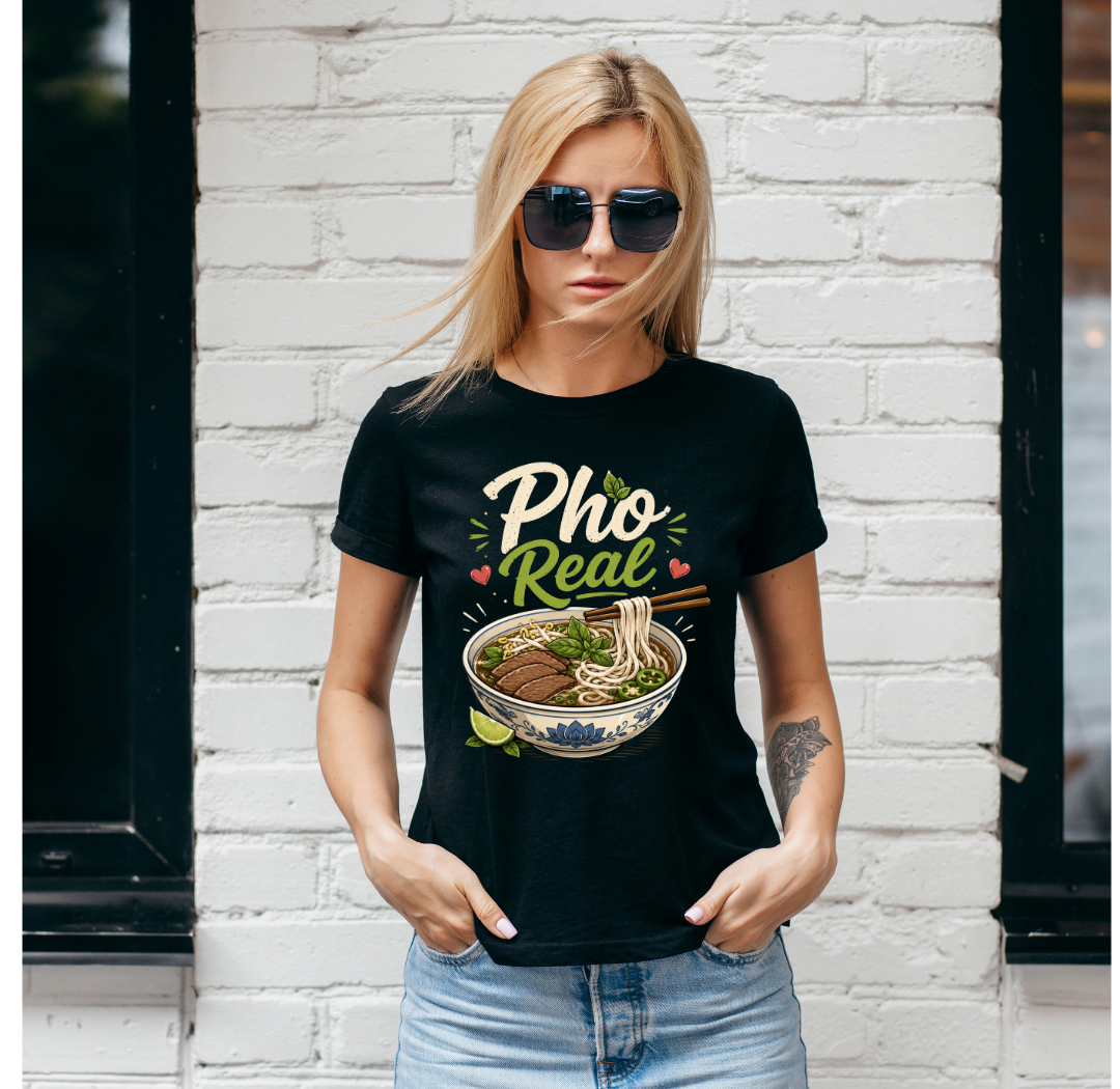 Noodle Date Pastel Graphic T-Shirt (Women)