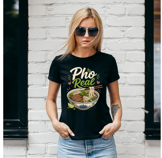 Noodle Date Pastel Graphic T-Shirt (Women)