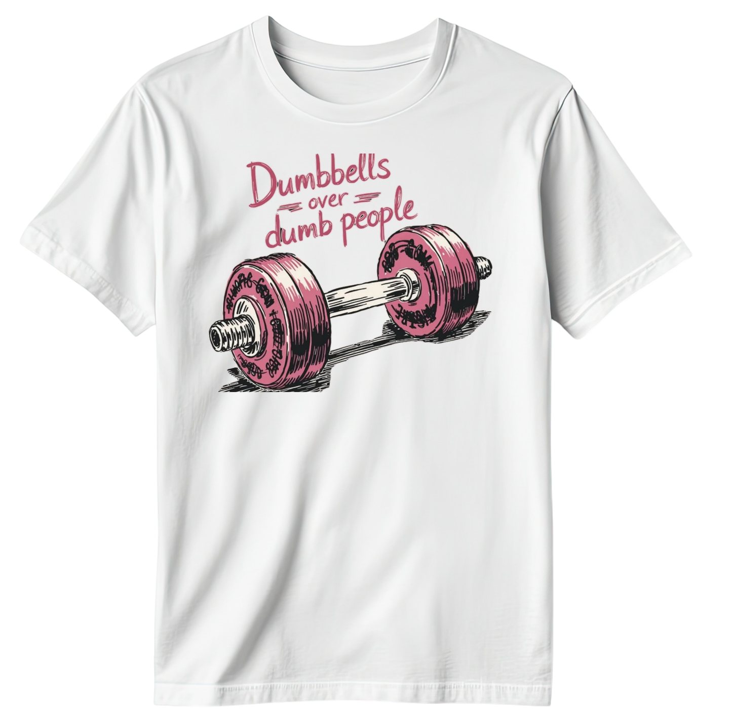 Dumbbells Over Dumb People T-Shirt (Women)