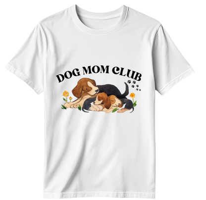 Dog Mom Club Graphic T-Shirt (Women)