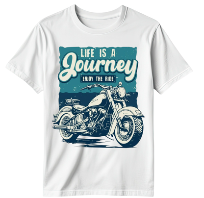 Life is a Journey Motorcycle T-Shirt (Men)