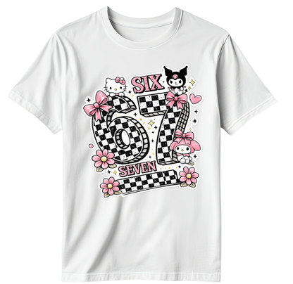 The "67" Slogan T-Shirt (Women)