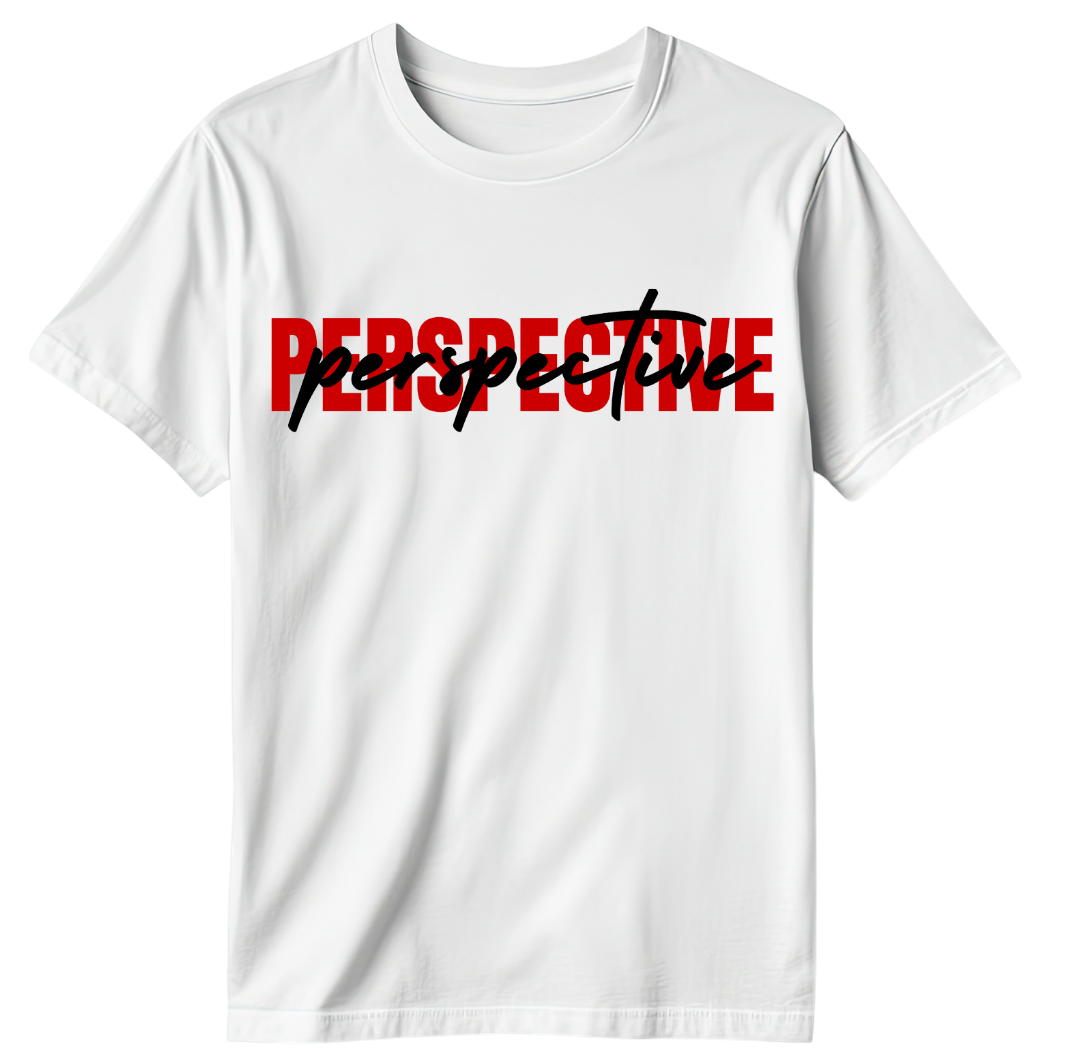 Perspective Bold Print T-Shirt (Men)