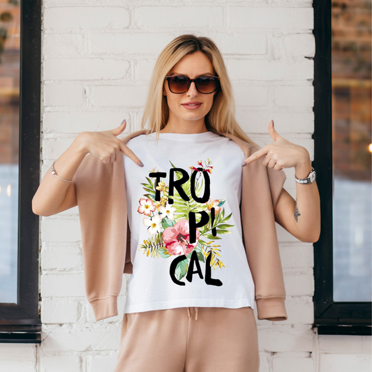 Summer Tropical T-Shirt (Women)