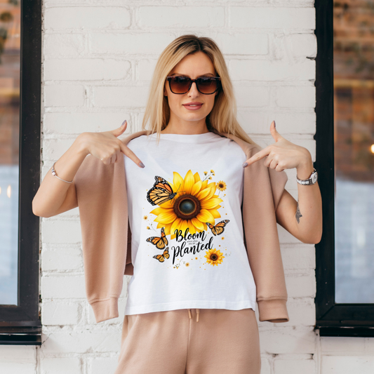 Sunflower Bloom T-Shirt (Women)