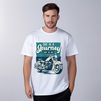 Life is a Journey Motorcycle T-Shirt (Men)