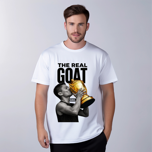 Chhetri:GOAT T-Shirt (Men)