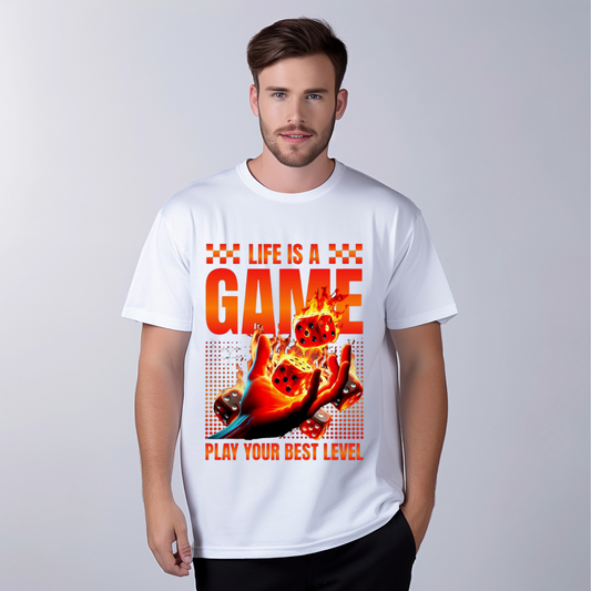 Flaming Dice T-Shirt (Men)