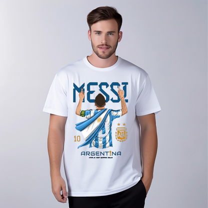 Messi No 10 T-Shirt (Men)