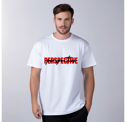 Perspective Bold Print T-Shirt (Men)