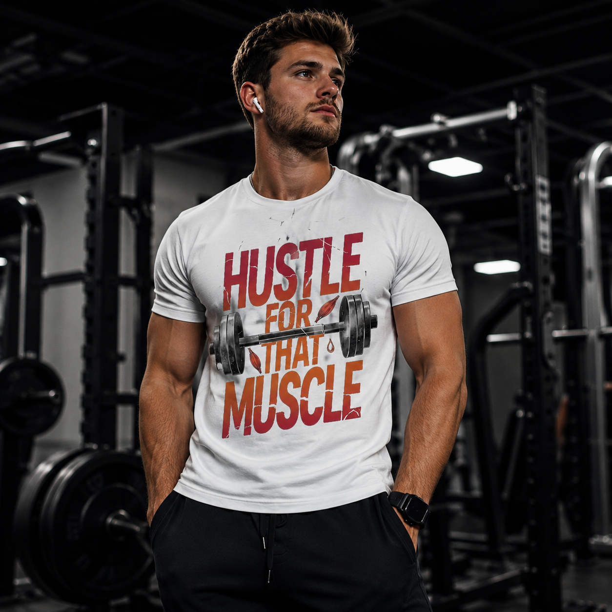 Muscle Hustle T-Shirt (Men)