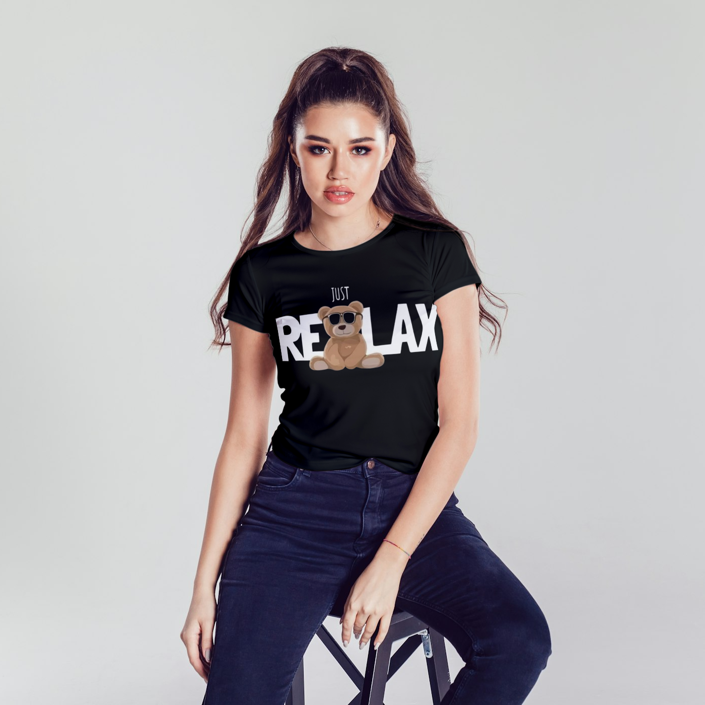 Just Relax Bear T-Shirt (Men)
