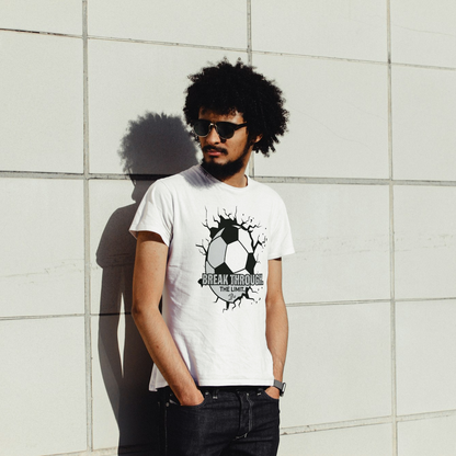 Break Through Football T-Shirt (Unisex)