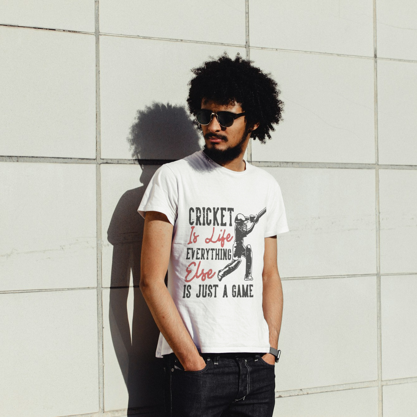 Cricket Lover Sports T-Shirt (Unisex)